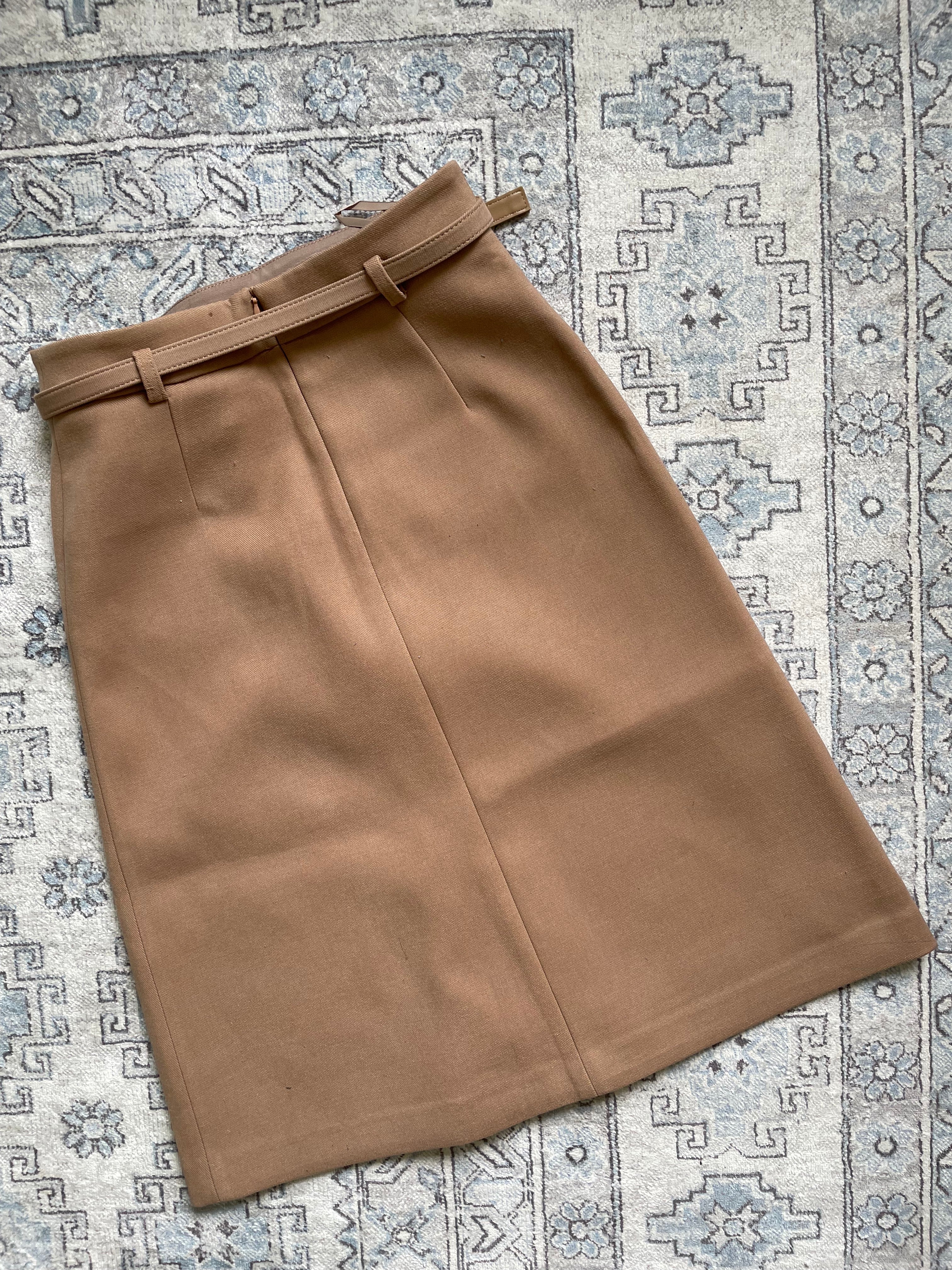 A-Line Moleskin Skirt 690HKD
